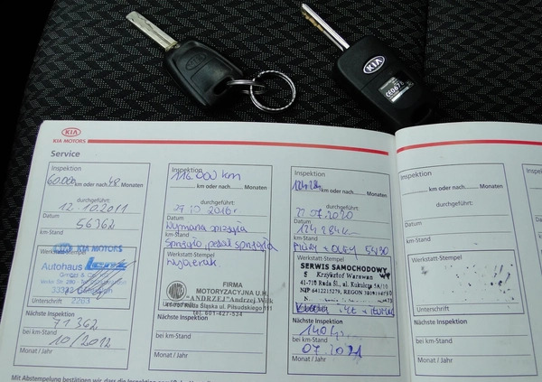 Kia Ceed cena 11900 przebieg: 146123, rok produkcji 2007 z Korsze małe 232